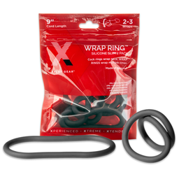 Perfectfitbrand Silicone Slim Wrap Ring - Cockring / Ball Strap - 9 / 22 cm (851127008697)