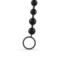 Crushious Basis Anale Kralen - 10 Kralen Ketting - Zwart (799632355052)