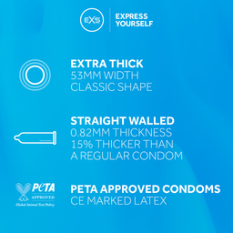 EXS Extra Thick - Condooms - 144 Stuks (5027701000516)