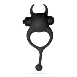 Crushious Daemon - Vibrerende Cockring - Zwart (7403254159686)