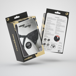 Crushious Snap Strap - Strap-on Harnas - Zwart (799632354277)
