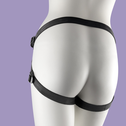 Crushious Snap Strap - Strap-on Harnas - Zwart (799632354277)