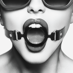 Ouch! by shots Silicone Ring Gag (7423522575598)