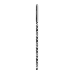 Ouch! by shots Metaal Beginners Penis Plug - 0.2 / 4 mm (7423522554531)