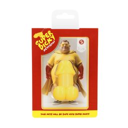 S-line by shots Super Dicky - Sleutelhanger - Geel (8714273026316)