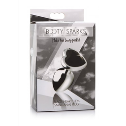 Xr brands Zwart Hart - Butt Plug - Klein (848518037954)