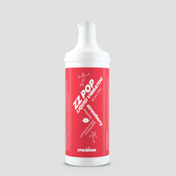 Crushious ZZ Pop - Kusbare Vloeibare Vibrator - Aardbei - 1 fl oz / 30 ml (7403254156913)