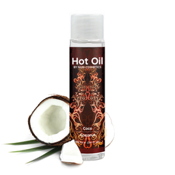 Nuei Verwarmende Massagegel - Kokosnoot - 3.4 fl oz / 100 ml (8414606513444)