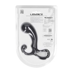 Levelz by shots Lamp met Lussen Silicium Prostaat Massager - L - Zwart (8714273066459)