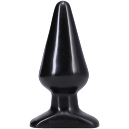 Doc johnson Klassieke Butt Plug - Groot - Zwart (782421110802)