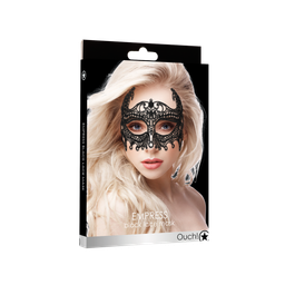 Ouch! by shots Keizerin - Zwarte Kanten Masker (8714273548085)