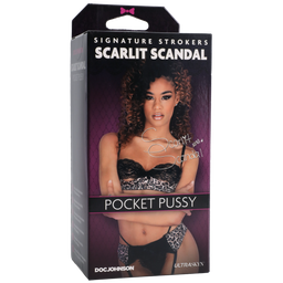 Doc johnson Scarlit Scandal - ULTRASKYN Pussy Masturbator - Caramel (782421086145)