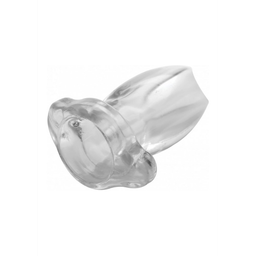 Xr brands PeepHole - Transparante Holle Anale Plug - Klein (848518031044)