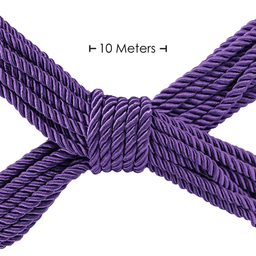 Ouch! by shots Polyester Bondage Touw - 10 m - Paars (8714273059451)