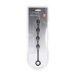 Levelz by shots Waterdrop Siliconen Anale Ballen - S - 20mm - Zwart (8714273066855)