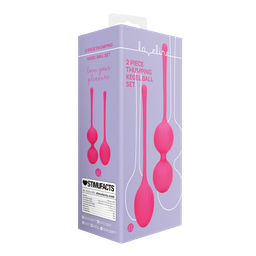 Loveline by shots 2 Piece Thumping Kegel Ball Set - Wilde Aardbei (8714273050663)