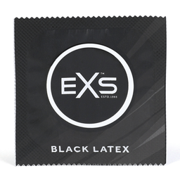 EXS Zwarte Latex Condoms - Condoms - 100 Stuks (5027701002947)