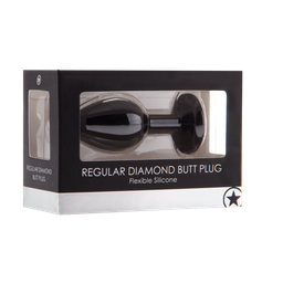 Ouch! by shots Diamanten Butt Plug - Regular (8714273786241)