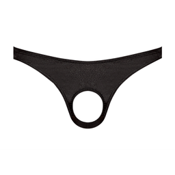 Male power Pouchless Brief - One Size - Zwart (845830041522)