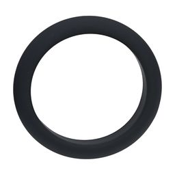 Levelz by shots Wide O Silicone Cockring - L - 42mm - Zwart (8714273061997)
