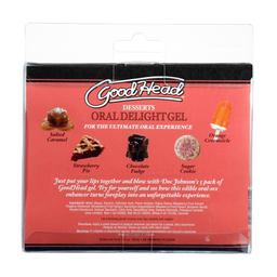 Doc johnson Orale Delight Gel - Desserts - 5 Pack - 1 fl oz / 29 ml (782421083229)