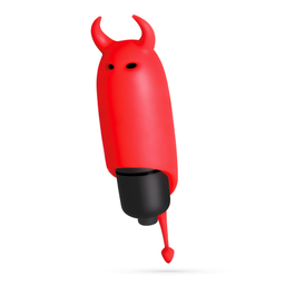Crushious O-Pet Devil - Vibrerende Bullet - Rood (7403254159723)