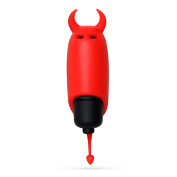 Crushious O-Pet Devil - Vibrerende Bullet - Rood (7403254159723)