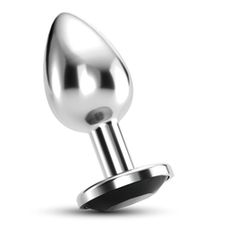 Crushious Bijou - Anale Sieraad Plug - Groot - Zwart (799632355243)