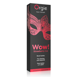 Orgie Wow! Aardbeienijs - Bucal Spray - 0,34 fl oz / 10 ml (5600298351935)