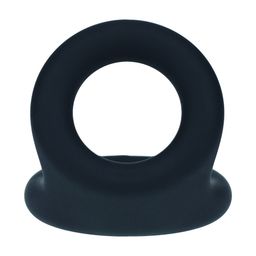 Levelz by shots Double O Siliconen Cockring - S - Zwart (8714273062635)
