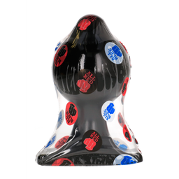 All black Butt Plug - 7 / 17,5 cm (5420044219018)