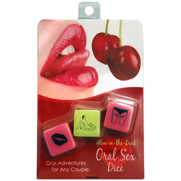 Kheper games Glow-in-the-Dark Oral Sex Dobbelstenen (825156111031)
