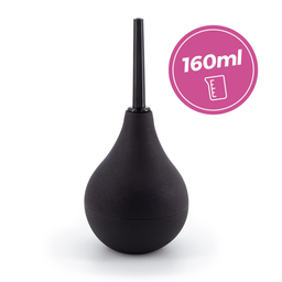 Crushious Mega Douche - Anale Douche - 160 ml - Zwart (799632355403)
