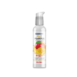 Swiss navy 4 in 1 Playful Flavors - Lubricant with Mango Flavor - 4 fl oz / 118 ml (699439007430)