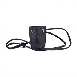 Red leather Leren Portemonnee voor Aroma - Zwart (3662811256266)