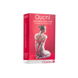 Ouch! by shots Japanse Mini Touw - 4,9 ft / 1,5 m (8714273795632)