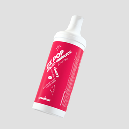 Crushious ZZ Pop - Kusbare Vloeibare Vibrator - Kers - 1 fl oz / 30 ml (7403254156906)