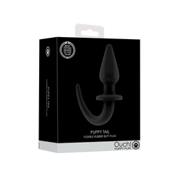 Ouch! by shots Flexibele Rubber Buttplug (7423522596531)