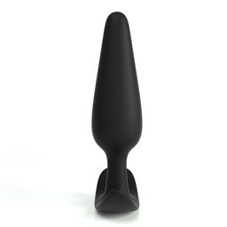 Crushious Tic - Siliconen Anale Plug - Klein - Zwart (7403254158863)