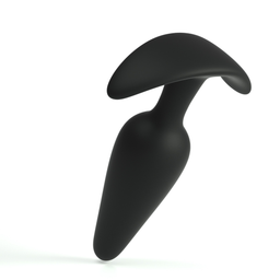 Crushious Tic - Siliconen Anale Plug - Klein - Zwart (7403254158863)