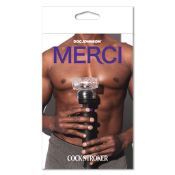Doc johnson Cock Stroker - Wand Bevestiging - Doorzichtig (782421089726)