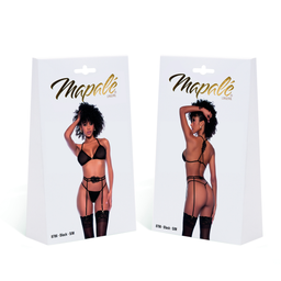 Mapalé Drie-delige set - S/M - Zwart (190602676540)