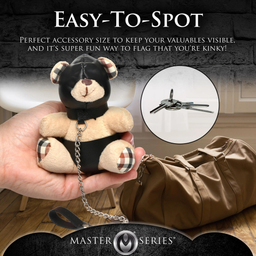 Xr brands Hooded Teddy Bear Sleutelhanger - Tan (848518050526)