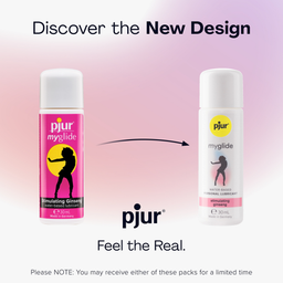 Pjur MyGlide - Stimulating Waterbased Lubricant for Women - 1 fl oz / 30 ml (827160104658)
