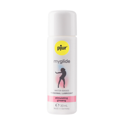 Pjur MyGlide - Stimulating Waterbased Lubricant for Women - 1 fl oz / 30 ml (827160104658)
