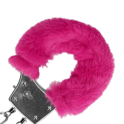 Ouch! by shots Pluche Metalen Handboeien - Roze (8714273047885)