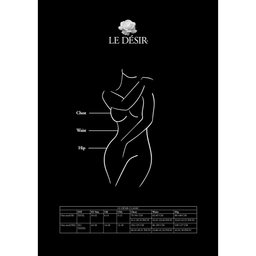Le désir by shots Visnet en Kant Kousenband Kousen - Één maat (7423522455494)