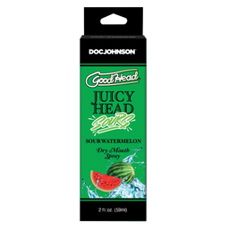 Doc johnson Juicy Head - Dry Mouth Spray - Sour Watermelon - 2 fl oz / 60 ml (782421088583)