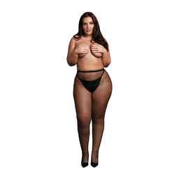 Le désir by shots Panty met Kleine Visnetstructuur - OSX - Zwart (8714273049971)