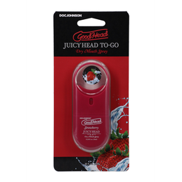 Doc johnson Juicy Head - Dry Mouth Spray To-Go - Aardbei - 0.3 fl oz / 9 ml (782421083830)